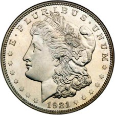 Coins such as silver dollars are very popular.